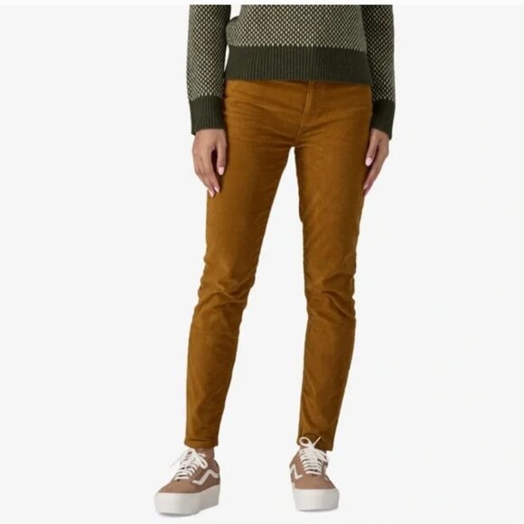 Patagonia Pants - Patagonia Corduroy Pants Organic Cotton Stretch Bence Brown Women’s Size 28